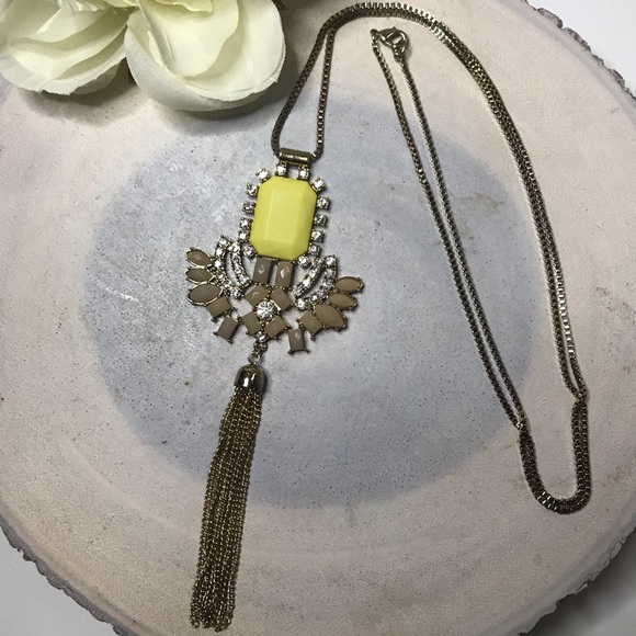 :::SALE::: Long Statement Necklace - Picture 2 of 3